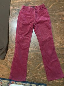 Velvet pants