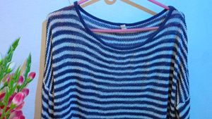 Striped Knit Top