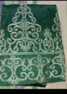 Green Dress Material