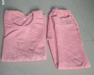 Combo Set Peach Lounge Skirt Free