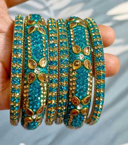 Sparkling Multi colour Bangles
