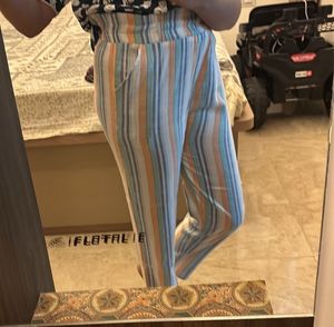 Striped Casual Pants