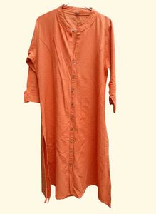 Elegant Orange Kurta
