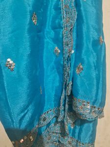 💙 Heavy Designer Dupatta - Never Used 💙