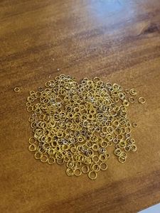 Jump Rings Golden Big Small And Oxidize Smal