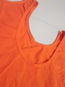 Orange Crop Top
