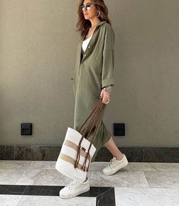 Olive Green Dress
