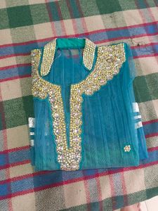 Pheroji Suit Net With Slives No Bottm N