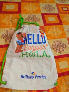 Hand-made Reusable Cotton Febric Bucket For Kids