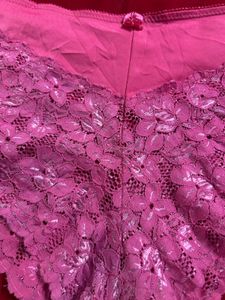 Pink Lace Briefs