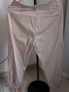 ZARA Beige Cargo Pants