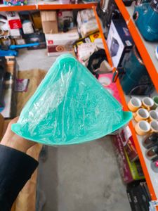 Mint Green Plastic Shelf Organizer