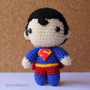 Crochet Marvel Keychain!!