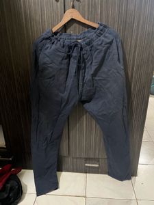 Navy Blue Casual Pants
