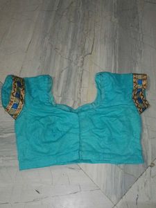 Elegant Turquoise Saree