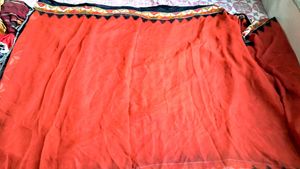 Red   Net  Saree 🥻.