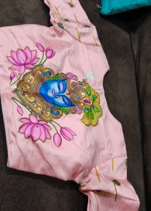 Pink Peacock Blouse