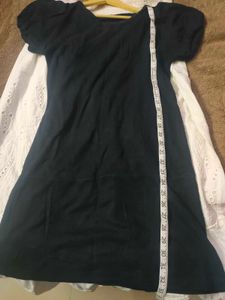 Black Woolen Dress