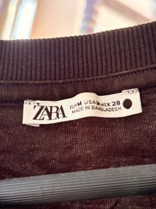 Black Cropped T-Shirt