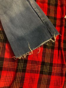 Flared Denim Jeans