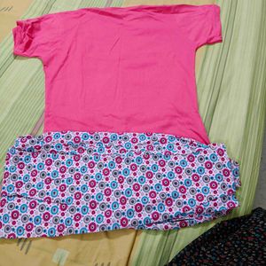 Pink Hard Rock Pajama Set