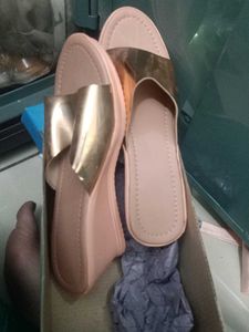 Heels Sandal Golden Colour