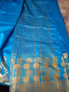 Elegant Blue Saree