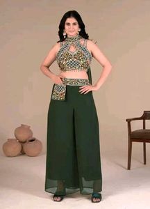 INDOWESTERN HALDI OUTFIT( ATTACHED POCKET)