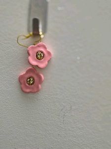 Handmade Floral Clay Earrings Elegant &amp; Lightweigh