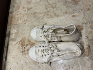 White H&amp;M Canvas Shoes