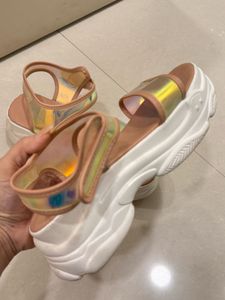 GINGER Holographic Stylish chunky Platforms!