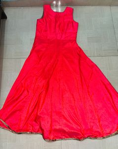 Elegant Pink Gown with Embellishments