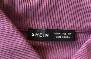 Shein Purple Button-Down Top / Shirt