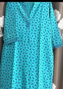 Combo 4 Floral Embroidered Anarkali Kurti