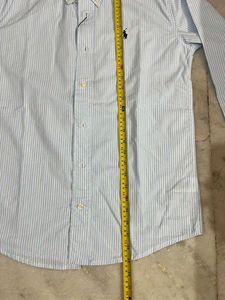 POLO RALPH LAUREN BLUE VERTICAL STRIPES SHIRT