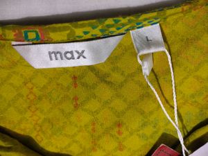 Max Ladies Lime Tunic