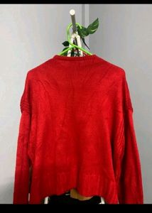 Red Baggy Sweater ♥️