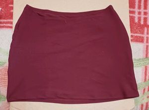 Party Short Sleeves Crop Top with Pleated Mini