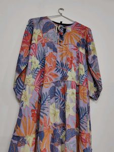 Floral Tiered Maxi Dress