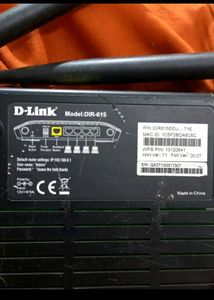 D Link Router Wireless N300 DIR615 5 Dbi Long Rang