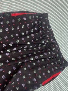 Floral Print Black Palazzo