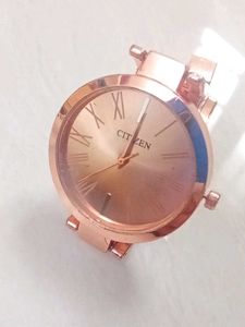 Citizen Quartz Rose Gold Watch