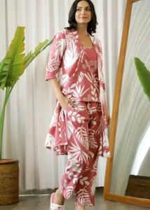 Floral Print Lounge Set