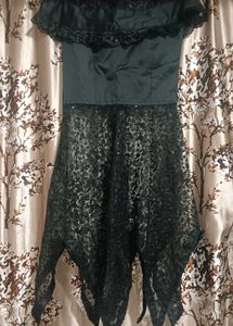 Black Lace Party Dress