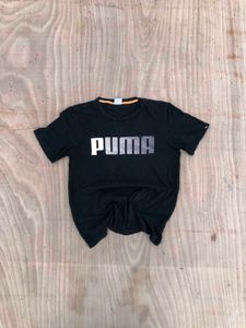 BLACK  PUMA  T SHIRT