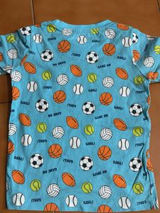 Sports Balls Tee boys round neck