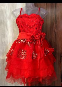 Very Cute Partywear red dress❤️