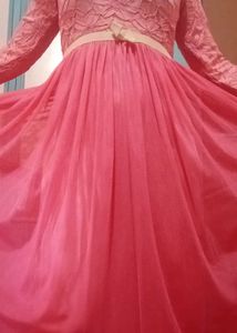 Pink Lace Dress