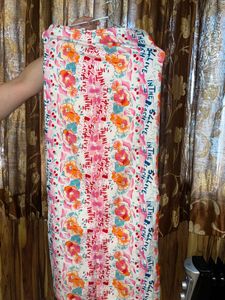 Floral Print Long Skirt