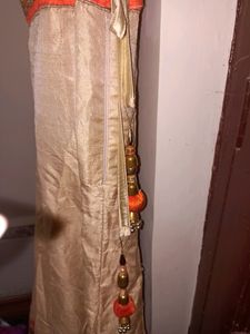 Golden Lehnga And Blouse For Sale